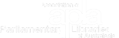 Association of Parliamentary Libraries of Australasia (APLA)
